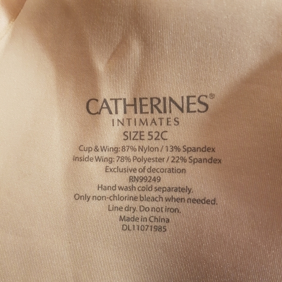 Catherines women's 52C no-wire t-shirt bra - Picture 4 of 7